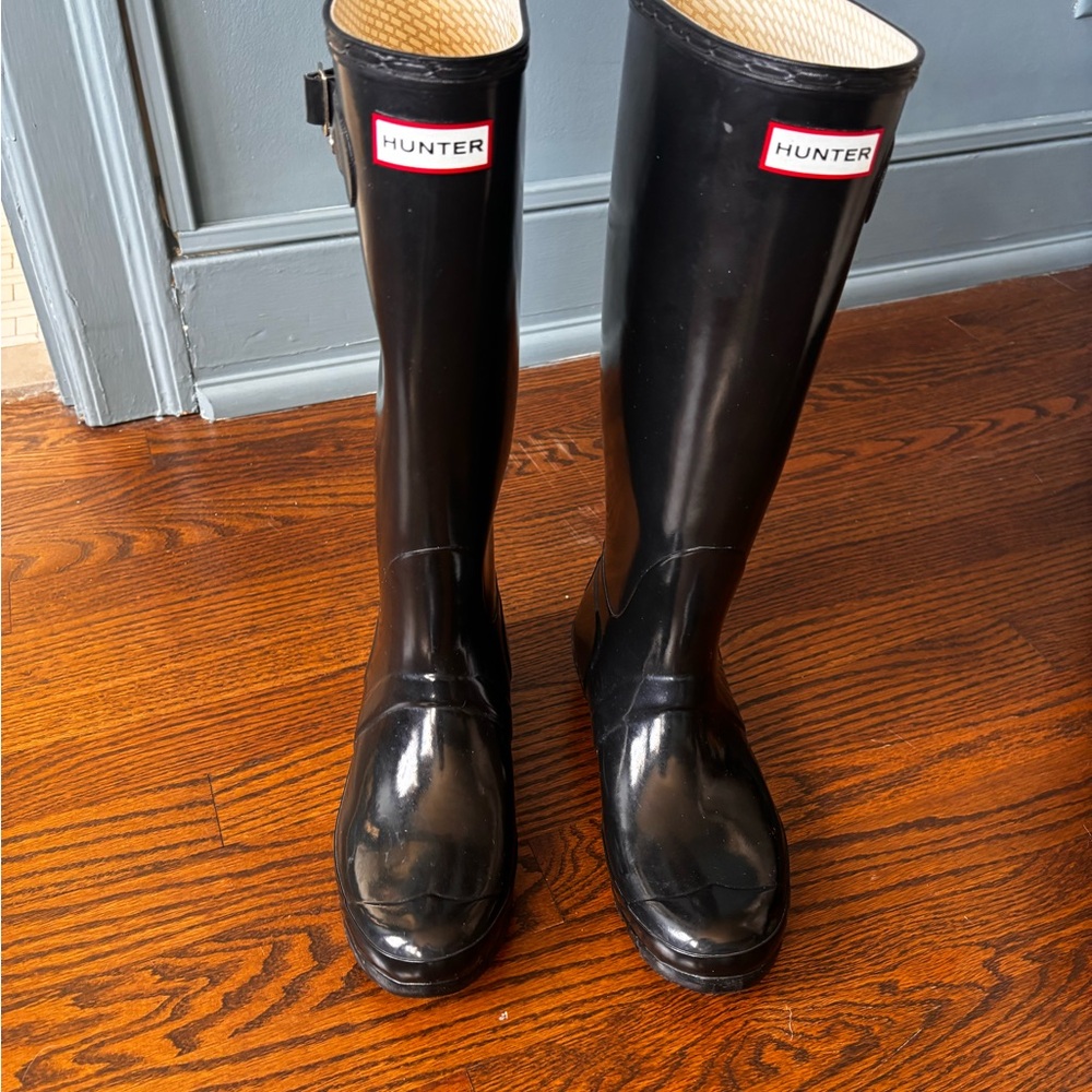 Hunter Black Rain Boots